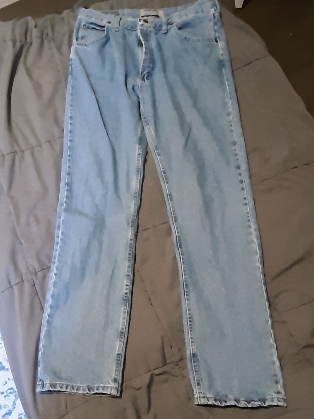 Wrangler Light Blue Straight Men’s Jeans